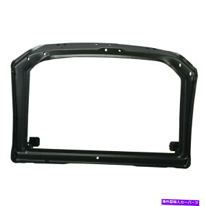 Radiator 1973�N - 1976�N�����̃V�{���[�R���x�b�gC3�u���b�N�X�`�[�����W�G�[�^�[�R�A�T�|�[�g��p For 1973- Early 1976 Chevy Corvette C3 Black Steel Radiator Core Support Cooling�y���s�A���i�z