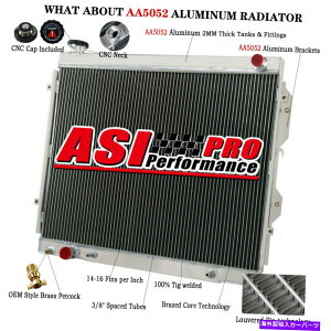 Radiator 2000-2006��4��A���~�j�E����p���W�G�[�^�[�g���^�c���h��3.4L 4.0L V6 4 Row Aluminum Cooling Radiator For 2000-2006 Toyota Tundra 3.4L 4.0L V6�y���s�A���i�z