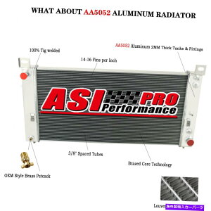 Radiator 1999N4RowsWG[^[?2014V{[Vo[h[1500 GMCVG^zGERxO 4Rows Radiator For 1999~2014 Chevy Silverado1500 GMC Sierra Tahoe Yukon Suburban