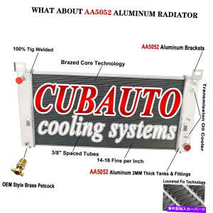 Radiator 99-2014V{[Vo[h1500 GMCVG^z[R4A~jEWG[^[ For 99-2014 Chevy Silverado 1500 GMC Sierra Tahoe Yukon 4 Row Aluminum Radiator