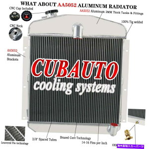 Radiator 4rowA~jEWG[^[ɓK1947-49v}XNCX[fbNXZ_N[y 4Row Aluminium Radiator fits 1947-49 Plymouth Chrysler Deluxe Sedan Coupe