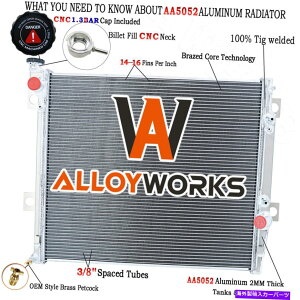 Radiator 2003-2009��2��A���~�j�E�����W�G�[�^�[07 08 TOYOTA 4RUNNER/LEXUS GX470 4.7L V8 2 Row Aluminum Radiator For 2003-2009 07 08 Toyota 4Runner/Lexus GX470 4.7L V8