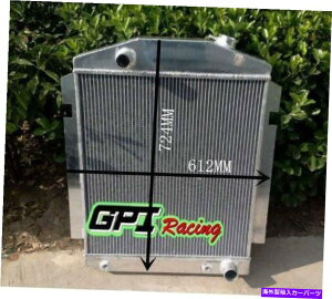 Radiator 56mm for chevy�s�b�N�A�b�v /�g���b�Nw /sbc /bbc v8 l6 1938 1939 1940�A���~�j�E�����W�G�[�^�[ 56mm FOR CHEVY PICKUP/TRUCK W / SBC /BBC V8 L6 1938 1939 1940 aluminum radiator�y���s�A���i�z