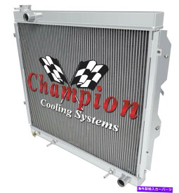 Radiator 2000年から2006年のトヨタツンドラV8エンジン＃CC2321の3列の供給チャンピオンラジエーター 3 Row Supply Champion Radiator for 2000 - 2006 Toyota Tundra V8 Engine #CC2321