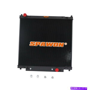 Radiator Ford F-150 F-150 F-350 F-450 98-05 5.4 7.3 6.8 3ROWubNWG[^[Spawon AT SPAWON For Ford F-150 F-250 F-350 F-450 98-05 5.4 7.3 6.8 3Row Black Radiator
