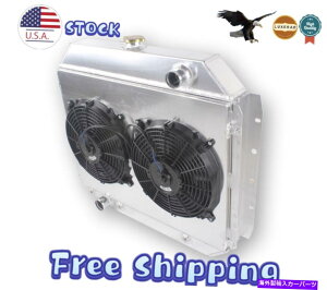 Radiator 4ROW�V�������W�G�[�^�[+2FAN 1968-79 Ford F-Series/Bronco/Ford F-100 F-250�s�b�N�A�b�v 4Row New Radiator+2Fan For 1968-79 Ford F-Series/Bronco/Ford F-100 F-250 Pickup�y���s�A���i�z
