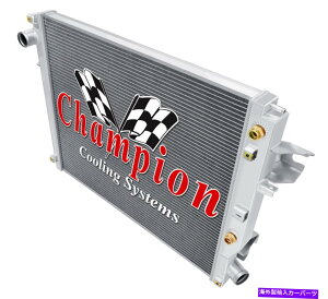 Radiator 2013�N����2018�N��RAM 3500 L6�G���W����2��̃E�G�X�^���`�����s�I��CR�V���[�Y���W�G�[�^�[ 2 Row Western Champion CR-Series Radiator for 2013 - 2018 Ram 3500 L6 Engine�y���s�A���i�z