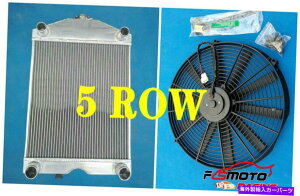 Radiator Ford 2N/8N/9N�g���N�^�[w/flathead v8 2x1 �`���[�u700hp 28-52 5row���W�G�[�^�[���t�@�� FOR Ford 2N/8N/9N Tractor W/Flathead V8 2x1 Tubes 700HP 28-52 5ROW Radiator&Fan�y���s�A���i�z