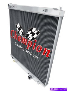 Radiator 2�񔎎m�`�����s�I��CR�V���[�Y���W�G�[�^�[-2003 2004 Ford F-450 Super Duty V8 Eng 2 Row DR Champion CR-Series Radiator - 2003 2004 Ford F-450 Super Duty V8 Eng�y���s�A���i�z