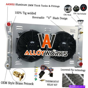 Radiator 3񃉃WG[^[VEht@[tBbg1988-1995V{[C/K 1500 2500 3500 5.0L 3 Rows Radiator Shroud Fan Relay Fit 1988-1995 Chevrolet C/K 1500 2500 3500 5.0L