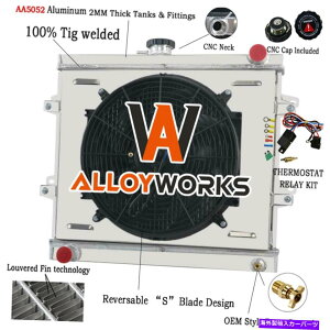 Radiator 3��̃��W�G�[�^�[+�V�����E�h16in�t�@���t�B�b�g1984-1995�g���^4runner 2.4L�s�b�N�A�b�v4cyl 3 Row Radiator+Shroud 16in Fan Fits 1984-1995 Toyota 4Runner 2.4L Pickup 4CYL