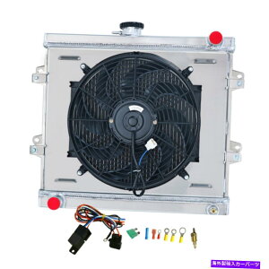 Radiator 3��̃��W�G�[�^�[+�V�����E�h�t�@��+�����[84-95 85�g���^�s�b�N�A�b�vDLX 4�����i�[SR5 2.4L 3 ROW Radiator+Shroud Fan+Relay For 84-95 85 Toyota Pickup DLX 4 Runner SR5 2.4L