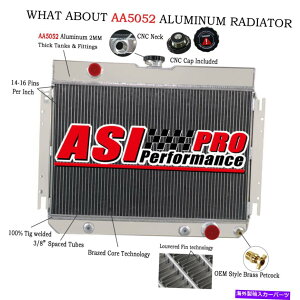Radiator 1963-1968��4��A���~�j�E�����W�G�[�^�[64�V�{���[�C���p��64-67�V�F�x���G���J�~�m 4 ROW ALUMINUM RADIATOR FOR 1963-1968 64 CHEVY IMPALA 64-67 CHEVELLE EL CAMINO�y���s�A���i�z