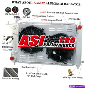Radiator 4��̃��W�G�[�^�[+�V�����E�h�t�@��+�����[1994-96�t�H�[�h�}�X�^���OV6 V8 3.8L 5.0L AT-MT 4 ROW Radiator+Shroud Fan+Relay For 1994-96 Ford Mustang V6 V8 3.8L 5.0L AT-MT�y���s�A���i�z