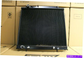 Radiator 三菱デリカV6フェニックス合金ラジエーターステルスシリーズGen II Mitsubishi Delica V6 FENIX Alloy Radiator Stealth Series GEN II