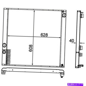 Radiator �V�������W�G�[�^�[PCC500670 New Radiator PCC500670�y���s�A���i�z