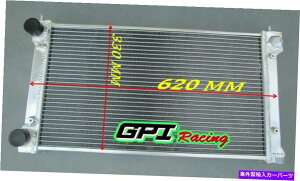 Radiator �A���~�j�E�����W�G�[�^�[��VW�S���tMK1 MK2 GTI/SCIOROCCO 1.6 1.8 8V��2X�t�@�� Aluminum Radiator & 2x fans for VW GOLF MK1 MK2 GTI/SCIROCCO 1.6 1.8 8V�y���s�A���i�z