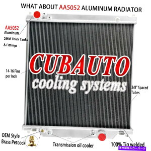 Radiator 2003N2007ÑtH[hF250 F350 F450 F550 6.0Lp[Xg[N3A~jEWG[^[ 3 Row Aluminum Radiator For 2003-2007 Ford F250 F350 F450 F550 6.0L Powerstroke