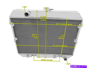 Radiator 3��̃x�X�g�N�[�����O�`�����s�I�����W�G�[�^�[1975 76 77 1978���Y280Z L6�G���W�� 3 Row Best Cooling Champion Radiator for 1975 76 77 1978 Nissan 280Z L6 Engine�y���s�A���i�z