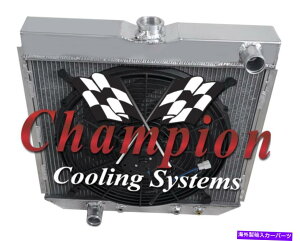 Radiator 3 Row Atomic Champion Radiator w/ 16 �t�@��1967-1970 Ford Mustang L6 Engine 3 Row Atomic Champion Radiator W/ 16 Fan for 1967 - 1970 Ford Mustang L6 Engine
