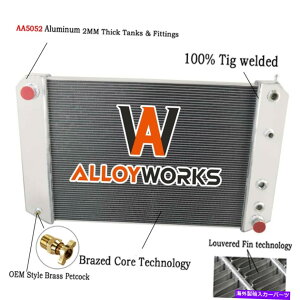 Radiator �V�{���[C60 C70�R�f�B�A�b�N/GMC C6000�g�b�v�L�b�N6/7.0L V8������3�񃉃W�G�[�^�[ 3 Row Radiator For Chevrolet C60 C70 Kodiak/GMC C6000 Topkick 6/7.0L V8 ALLOY�y���s�A���i�z