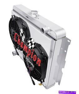 Radiator 2�s1 �`���[�ukr�A�����J���C�[�O�����b�h22�R�A���p�[���r�b�O�u���b�N�V�����E�h�R���{ 2 Row 1Tubes KR American Eagle Rad For 22 Core Mopar Big Block Shroud Combo�y���s�A���i�z