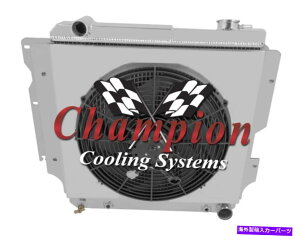 Radiator 1987N2004ÑW[vO[YJ3WRWG[^[W/VEht@iChevy V8 Swapj 3 Row WR Radiator w/ Shroud & Fan for 1987-2004 Jeep Wrangler YJ (Chevy V8 Swap)