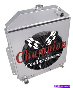 Radiator 3krWG[^[W/ 16 "t@ƃVEh1942N1952NtH[hgbNtH[h\ 3 Row KR Radiator W/ 16" Fan and Shroud for 1942 - 1952 Ford Truck Ford Config