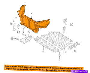 Radiator �q�����_�COEM 13-16 Genesis Coupe-Radiator Support 641012M500 HYUNDAI OEM 13-16 Genesis Coupe-Radiator Support 641012M500�y���s�A���i�z