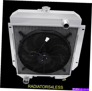 Radiator `sI3A~jEWG[^[16 "t@55 56JX^gNAg[ CHAMPION 3 ROW ALUMINUM RADIATOR 16" FAN 55 56 MERCURY CUSTOM MONTCLAIR MONTEREY