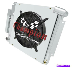 Radiator 3AR`sIWG[^[A16C`t@AVEh-1971-1980 International Scout II V8 3 Row AR Champion Radiator,16" Fan,Shroud-1971-1980 International Scout II V8