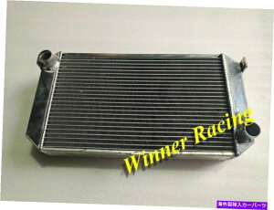 Radiator ロータス23B 1962-1963 1.6Lツインカムエンジン74mmコアのアルミニウムラジエーター Aluminum Radiator For Lotus 23B 1962-1963 1.6L Twin Cam engine 74mm Core