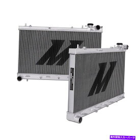 Radiator ミシモトパフォーマンスアルミニウムラジエーターはスバルフォレスターXT 2004-2008シルバーに適合します Mishimoto Performance Aluminum Radiator Fits Subaru Forester XT 2004-2008 Silver