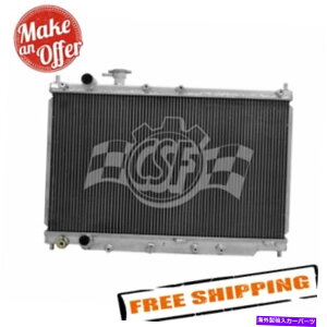 Radiator CSF 7009 22000N2009Ñz_S2000ׂ̂ẴA~jE[VOWG[^[ CSF 7009 2 Row All Aluminum Racing Radiator for 2000-2009 Honda S2000