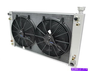 Radiator 3RS`sIWG[^[W/ 2 14C`t@1988-1995 C/ KV[YsbNAbv 3 Row RS Champion Radiator W/ 2 14" Fans for 1988 - 1995 C/K Series Pickup