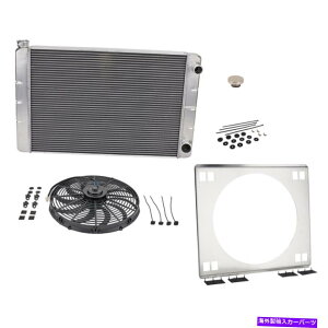 Radiator ���j�o�[�T��SBC�_�u���p�X���W�G�[�^�[�L�b�g�t���d�C�t�@���A22�C���` Universal SBC Double Pass Radiator Kit w/Electric Fan, 22 Inch�y���s�A���i�z