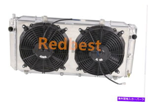 Radiator tBbg91-95 92g^MR2^[{N[yL4 2.0L 26.5 "WRAALUWG[^[VEht@ Fits 91-95 92 Toyota MR2 Turbo Coupe l4 2.0L 26.5"W CORE Alu Radiator&Shroud&Fan