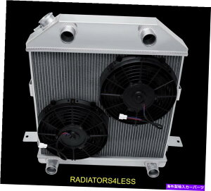 Radiator `sI3A~jEWG[^[10 "t@39 40 41tH[hJ[Z_N[ytbgwbh CHAMPION 3 ROW ALUMINUM RADIATOR 10" FAN 39 40 41 FORD CAR SEDAN COUPE FLAT HEAD