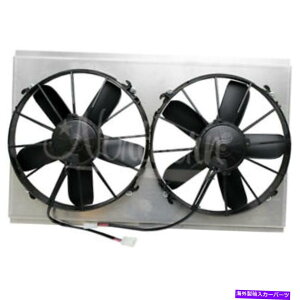 Radiator �m�[�U��Z40092���j�o�[�T���f���A��12 �d�C���W�G�[�^�[�t�@�����V�����E�h�R���{26 x 15 Northern Z40092 Universal Dual 12 Electric Radiator Fan & Shroud Combo 26 x 15�y���s�A���i�z