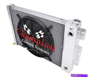 Radiator 3AR`sIWG[^[A16C`t@A1 1/4 "A1 1/2" -1967-1969J}rbOLSXbv 3 Row AR Champion Radiator,16" Fan,1 1/4",1 1/2"-1967-1969 Camaro Big LS Swap
