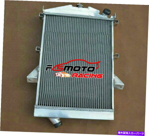 Radiator 3�s62mm�W���K�[�p�A���~�j�E�����W�G�[�^�[XK140 SE M/MC 3.4L L6 1955-1957 1956 MT 3 ROW 62MM ALUMINUM RADIATOR FOR Jaguar XK140 SE M/MC 3.4L L6 1955-1957 1956 MT