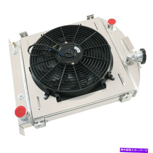 Radiator 1928-1932��4��̃��W�G�[�^�[�V�����E�h�t�@��31�t�H�[�h���񂾃z�b�g���b�h�n�C�{�[�C���� 4 ROW Radiator Shroud Fan For 1928-1932 31 Ford A Chopped Hot Rod High Boy ALLOY�y���s�A���i�z