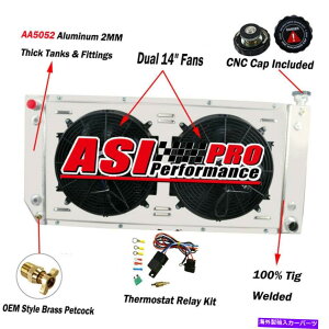 Radiator 4rowA~jEWG[^[+V{[̃VEht@1999-2000LfbNGXJ[hext 5.7l 4Row Aluminum Radiator+Shroud Fan For Chevy 1999-2000 CADILLAC ESCALADE EXT 5.7L