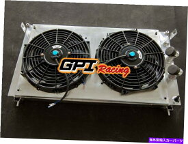 Radiator Ferrari Detomaso Pantera 5.8L MT 1971-1989ラジエーター＆シュラウド＆ファン62mm Fit FOR Ferrari DeTomaso Pantera 5.8L MT 1971-1989 Radiator & Shroud & Fans 62MM