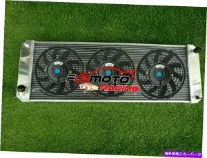 Radiator 3��A���~�j�E�����W�G�[�^�[+���[�^�X�G�X�v���V���[�Y4 V8 S4 SE S4S GT GT3 88-04�̃t�@�� 3 ROW Aluminum Radiator+FANS FOR Lotus Esprit Series 4 V8 S4 SE S4s GT GT3 88-04�y���s�A���i�z