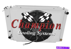 Radiator 1979-1993}X^O3ACAgWG[^[16C`t@ƃVEhCC138 1979 - 1993 Mustang 3 Row Alliant Radiator with 16" fan and shroud # CC138