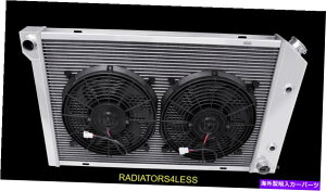 Radiator �`�����s�I��3��A���~�j�E��W/ 12 �t�@�����W�G�[�^�[�r���C�b�N���[�K���O�����h�i�V���i��3.8L V6 CHAMPION 3 ROW ALUMINUM W/ 12 FANS RADIATOR BUICK REGAL GRAND NATIONAL 3.8L V6�y���s�A���i�z