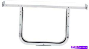 Radiator 1955V{[6V_[WG[^[㕔u[XȂ̃RAT|[g-Chrome 1955 Chevrolet 6 Cylinder Radiator Core Support Without Upper Brace - Chrome