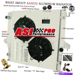 Radiator 3񃉃WG[^[VEht@tBbg2003-2009_bWRAM 2500 3500 5.9L 6.7LJ~Y 3 Rows Radiator Shroud fan fit 2003-2009 Dodge Ram 2500 3500 5.9L 6.7L Cummins