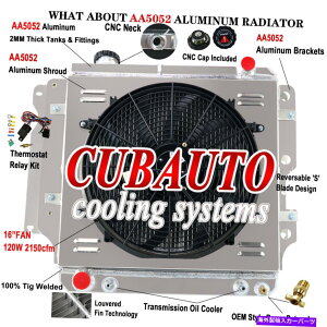 Radiator 1987�N����2006�N��4��A���~�j�E�����W�G�[�^�[�V�����E�h�t�@��2005�W�[�v�����O���[YJ TJ AT/MT 4 Row Aluminum Radiator Shroud Fan For 1987-2006 2005 JEEP WRANGLER YJ TJ AT/MT�y���s�A���i�z